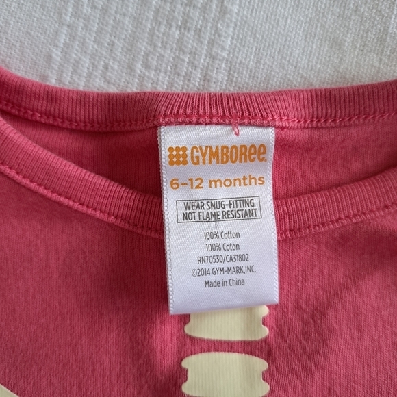 Gymboree Outlet 6-12 months Halloween pajama set GUC - Picture 2 of 5